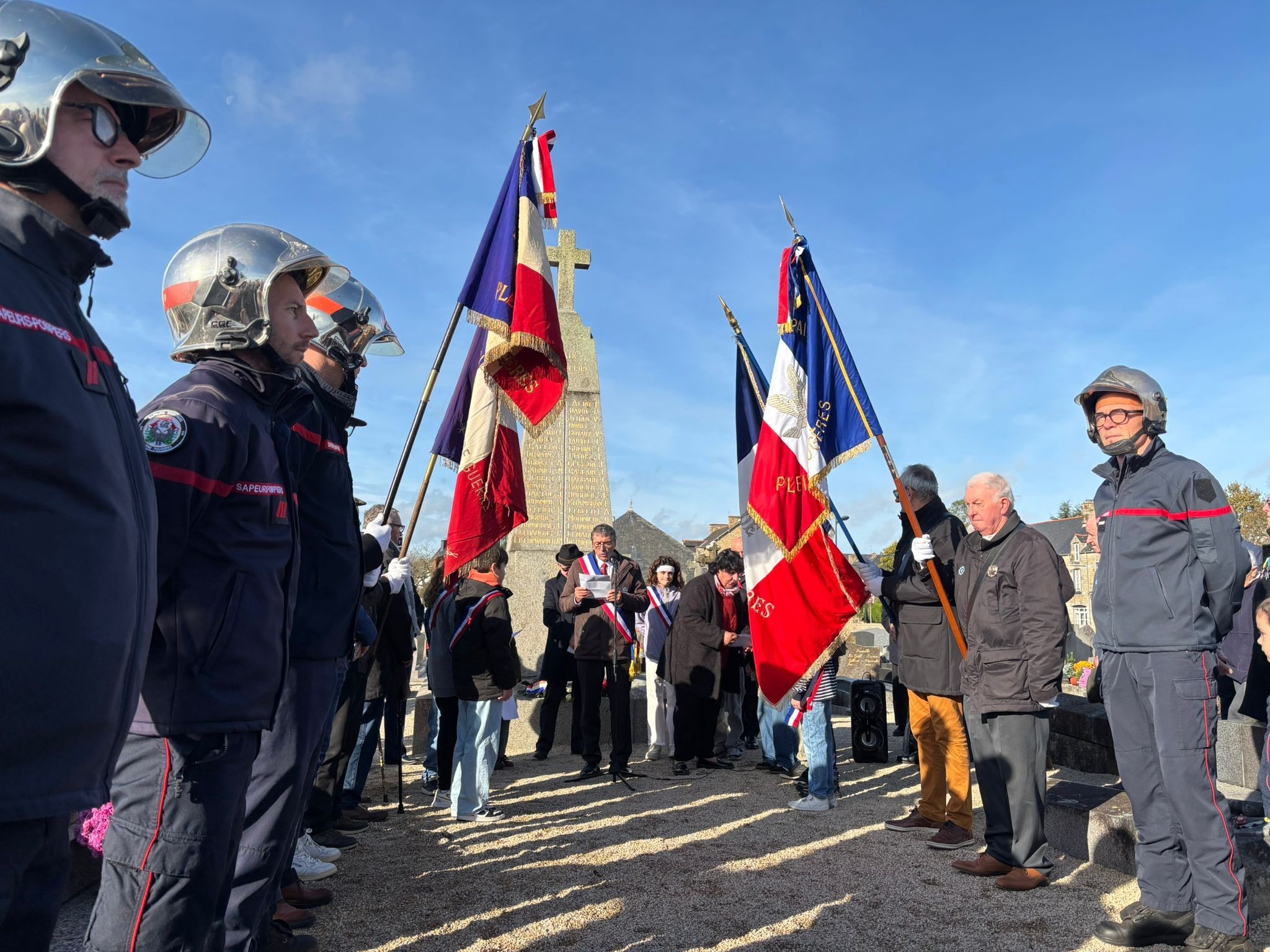 cérémonie du 11 novembre 2025 discours mr thébault