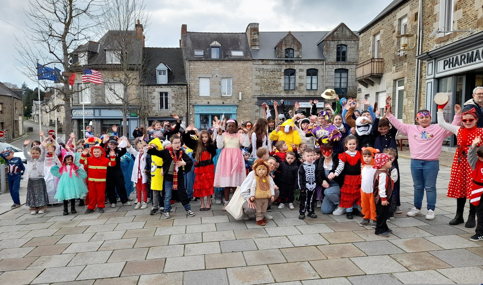 carnaval école publique place