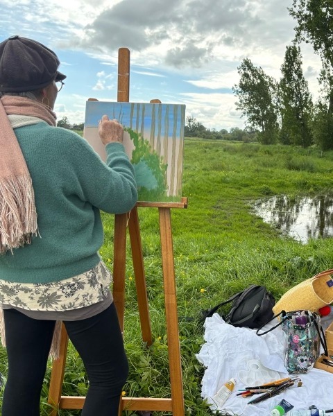artiste peint